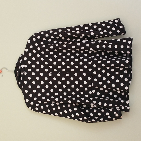 Peplum polka dot blazer - Picture 2 of 3